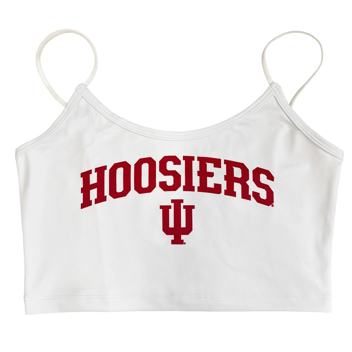 Indiana Hoosiers White Spaghetti Tank