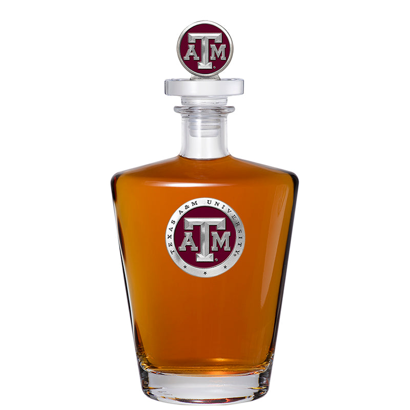 Texas A&M University Royal Decanter w/ 3D Top