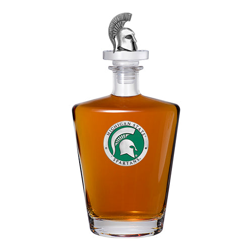 Michigan State University Royal Decanter with 3D Top