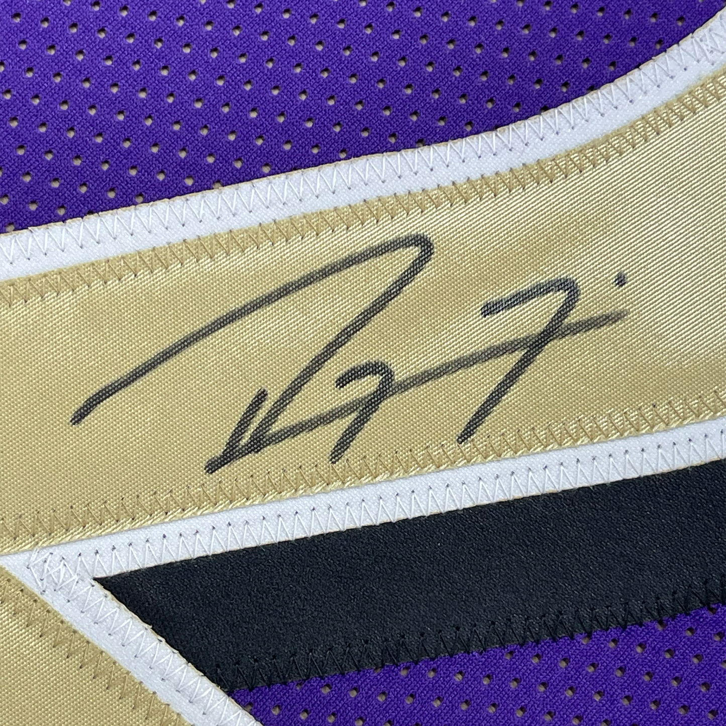 Framed Autographed/Signed Ray Lewis 35x39 Baltimore Color Rush Football Jersey JSA COA