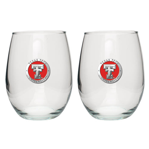 Texas Tech University Stemless Goblet (Set Of 2)