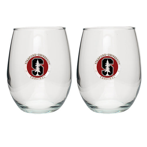 Stanford University Stemless Goblet (Set of 2)