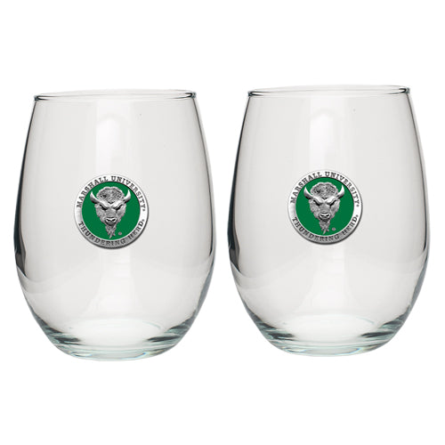 Marshall University Stemless Goblets (Set Of 2)