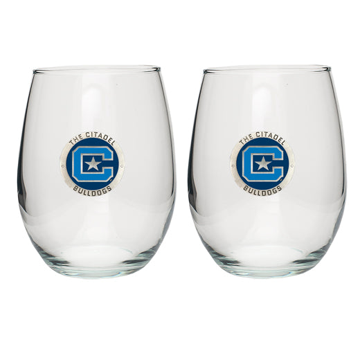 The Citadel Stemless Goblet (Set of 2)