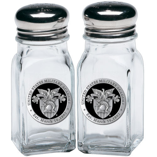 United States Military Academy Crest Salt & Pepper Shakers