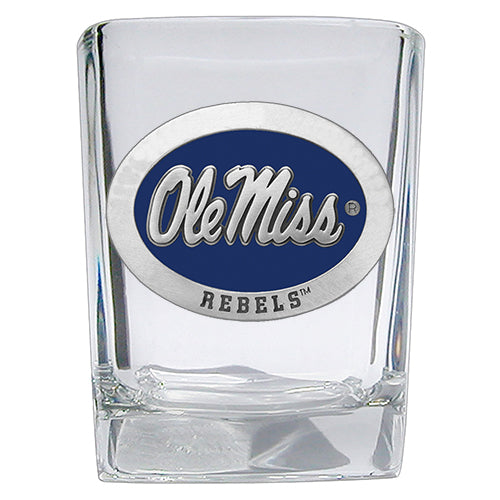 University of Mississippi "Ole Miss" Blue Logo Square Shot