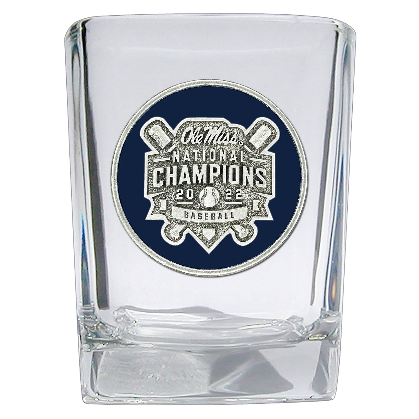 Ole Miss Baseball National Champions 2022 Square Shot