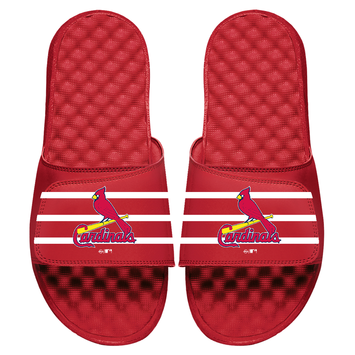 St. Louis Cardinals Stripes Slides