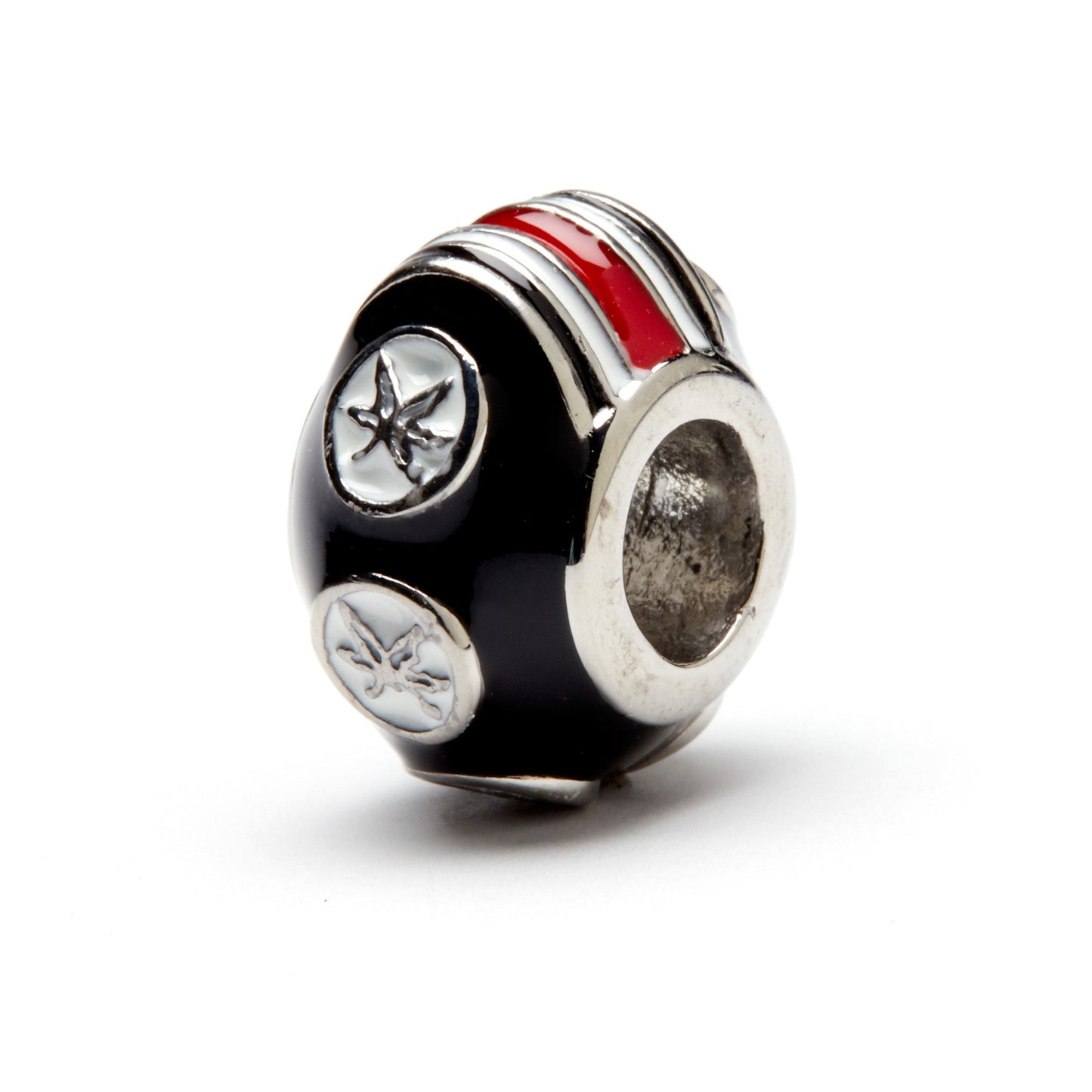 OSU Buckeyes Leaf Bead Charm