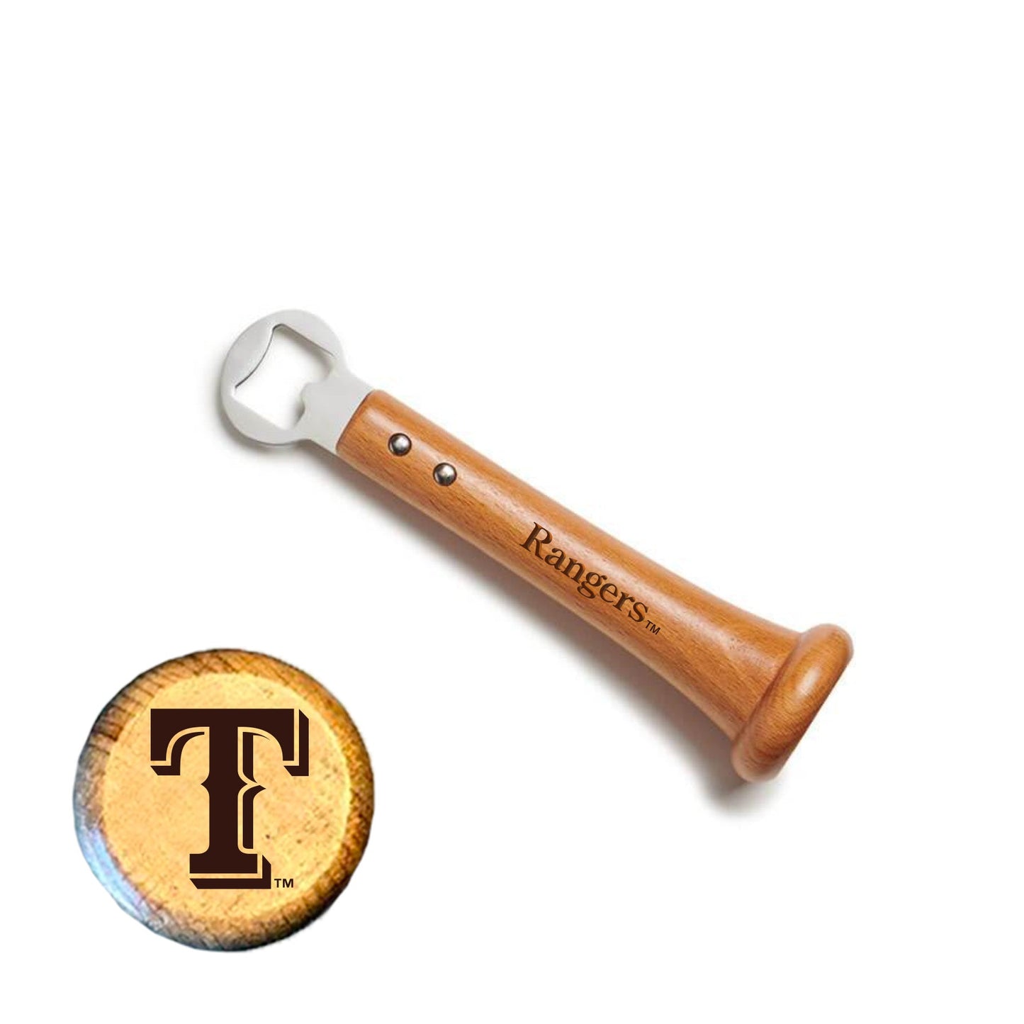 Texas Rangers "PICKOFF" Bottle Opener