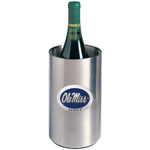 University of Mississippi "Ole Miss" Blue Logo Wine Chiller