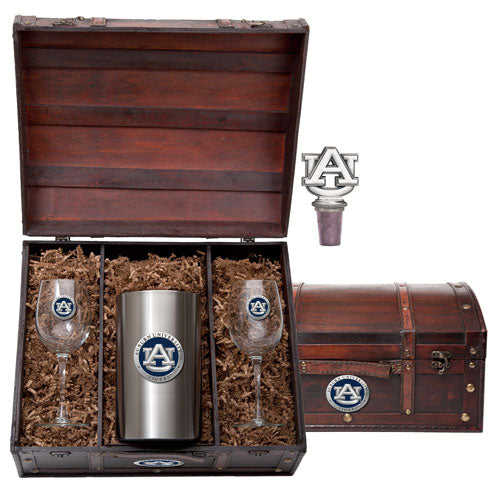Auburn University Wine Chest Set