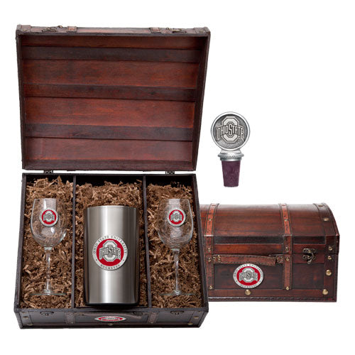 Ohio State University Wine Chest Set