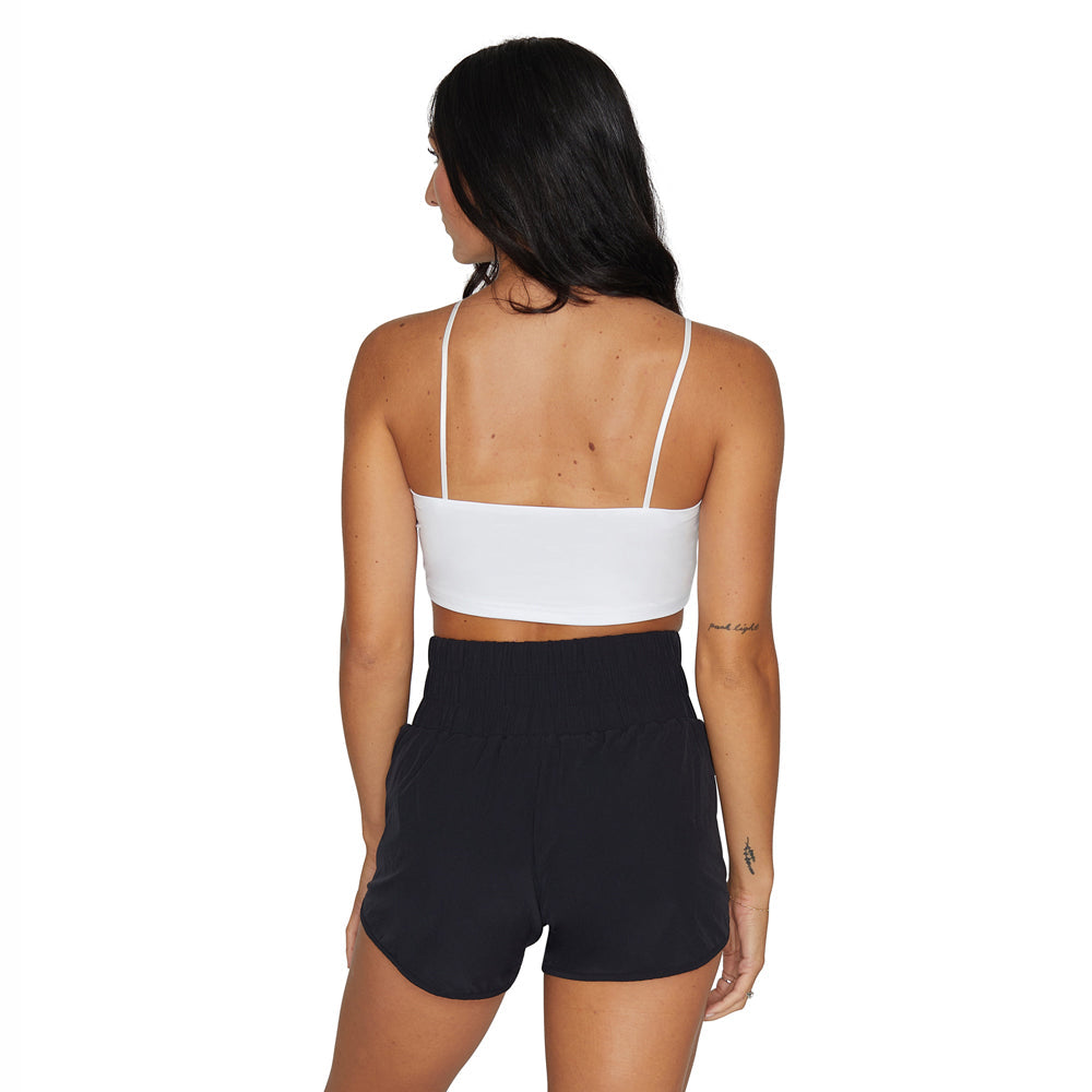 Lucky Clover White Spaghetti Tank