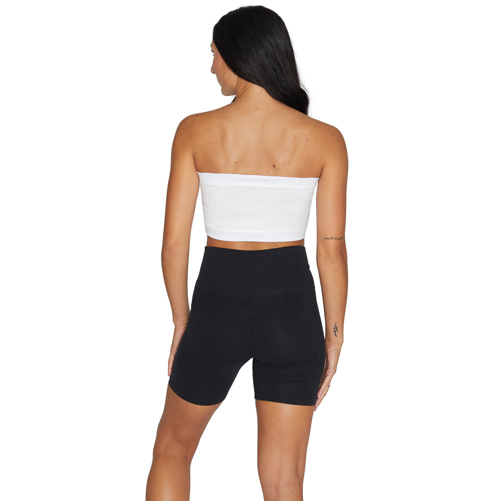 Texas Tech White Bandeau Top