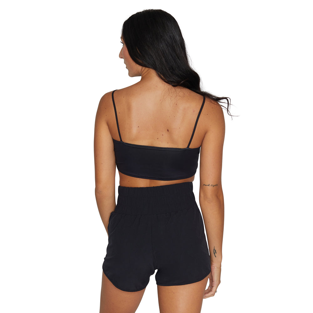 Tampa Spartans Black Spaghetti Tank
