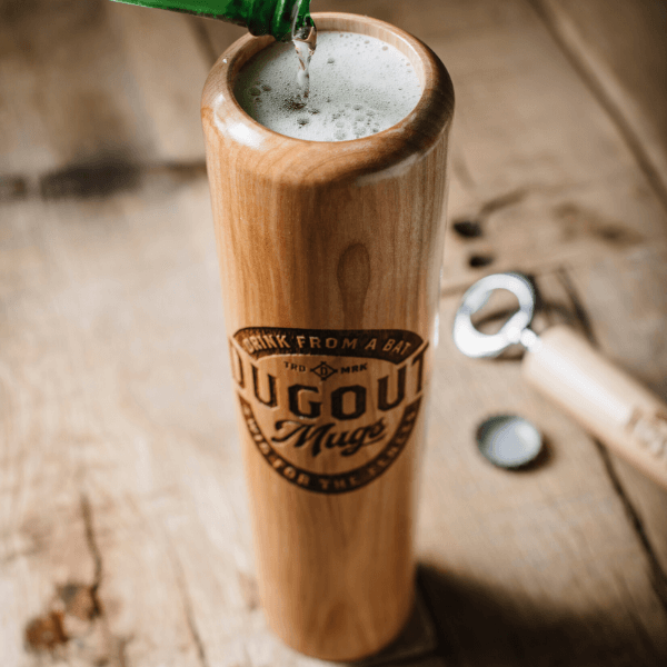 Miami Marlins "M" Dugout Mug® | Baseball Bat Mug Collective