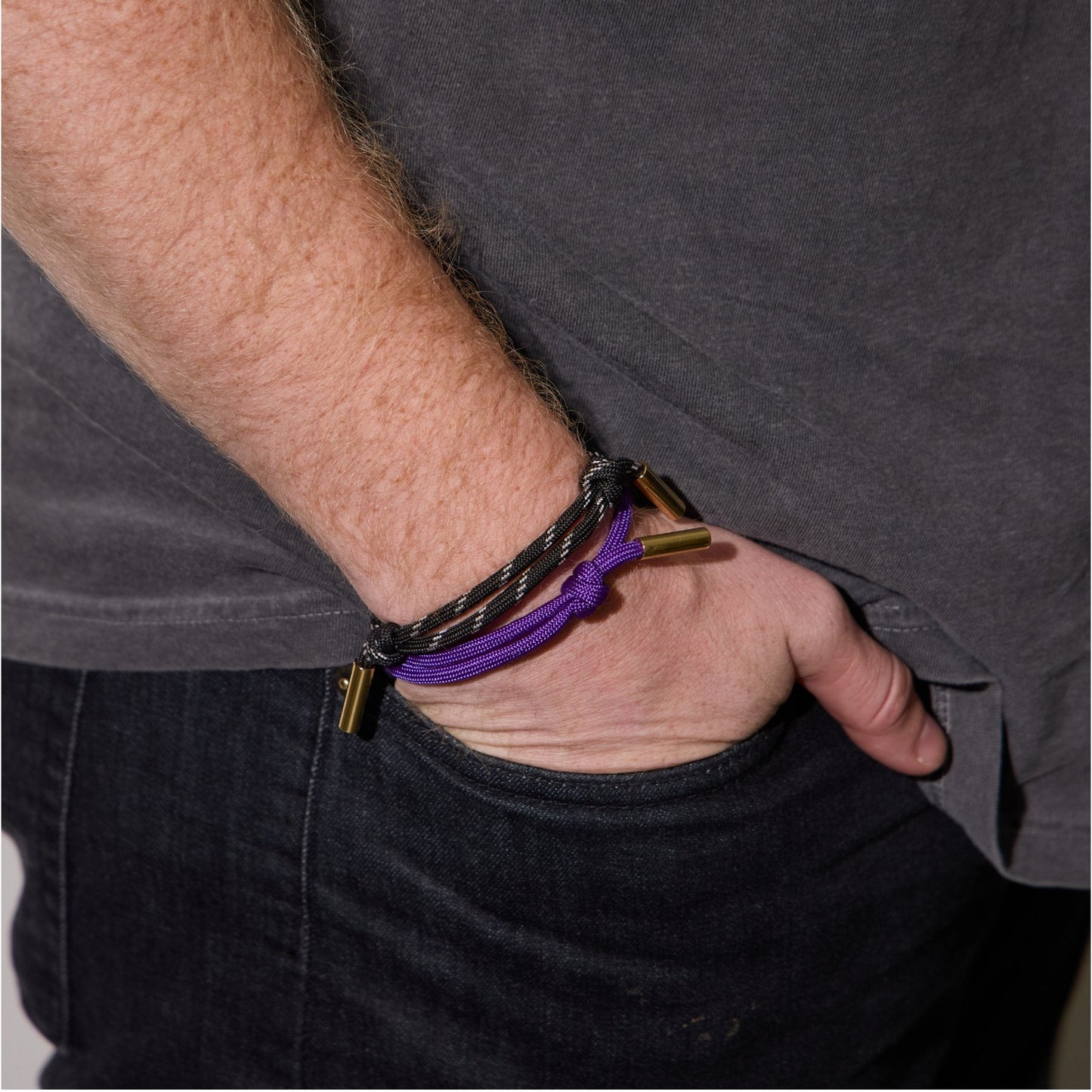 Black Cord Bracelet