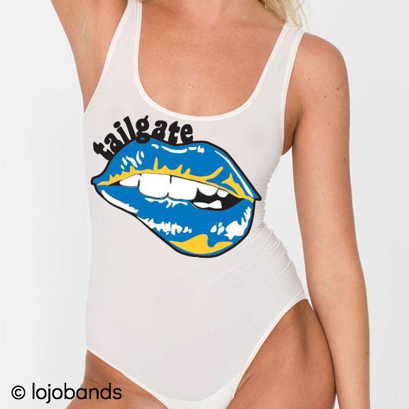 Blue & Yellow Tailgate Bodysuit