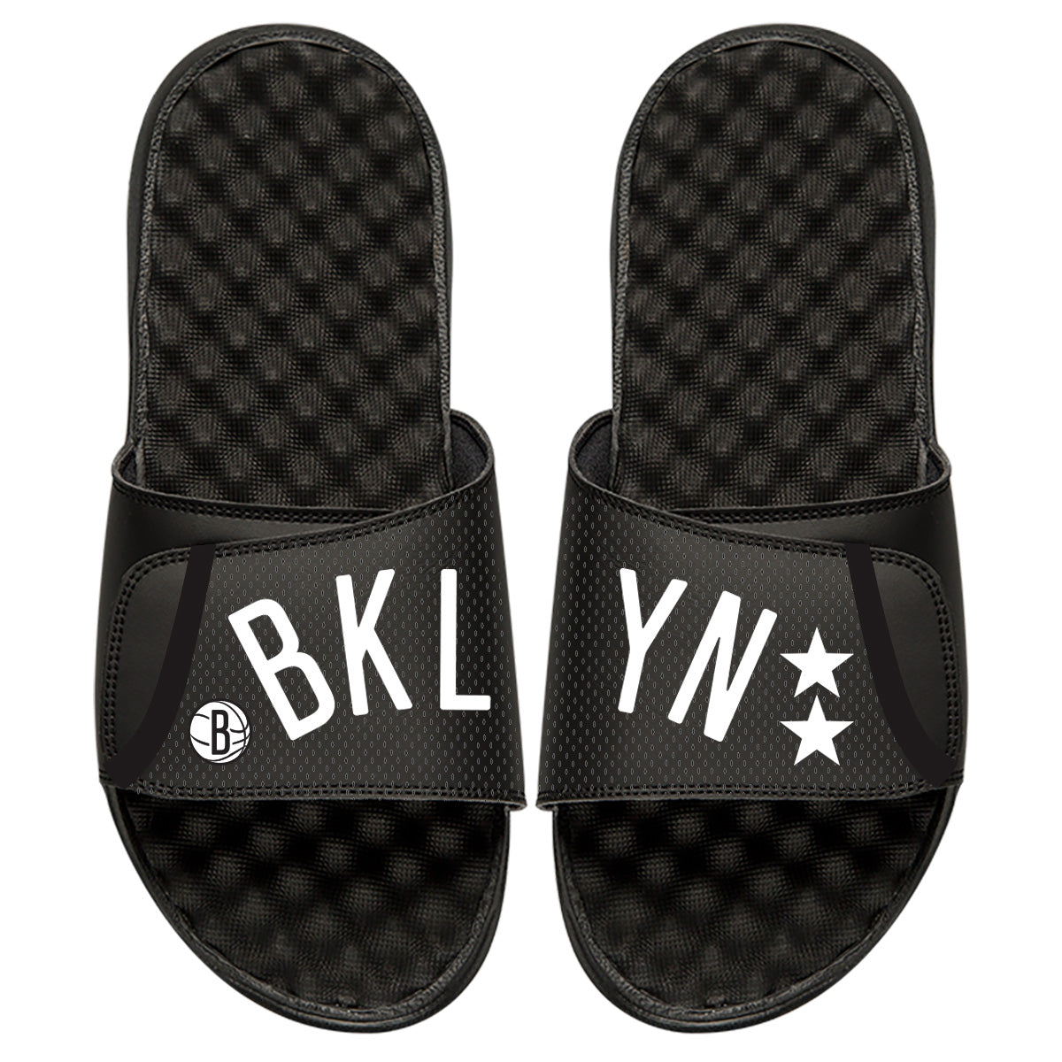 Size 6 Brooklyn Nets Statement Jersey Slides