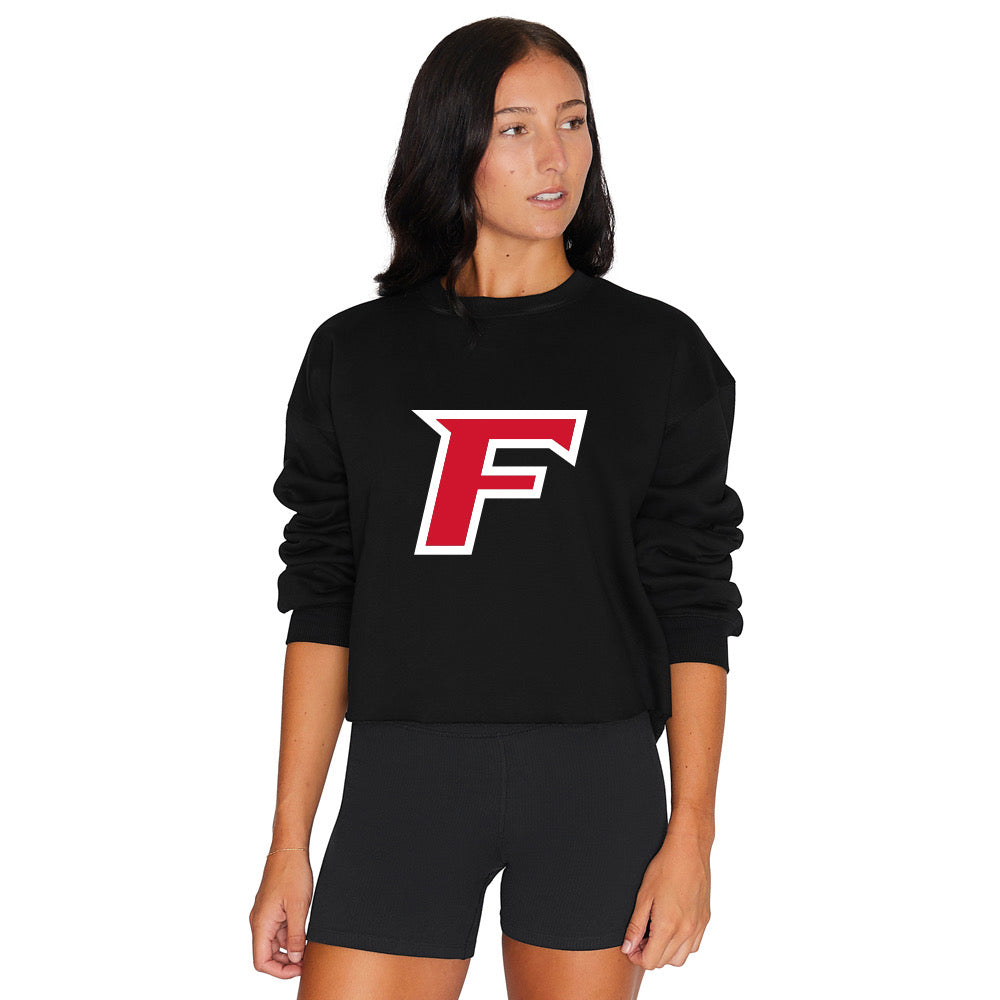 Fairfield Stags Black Crewneck