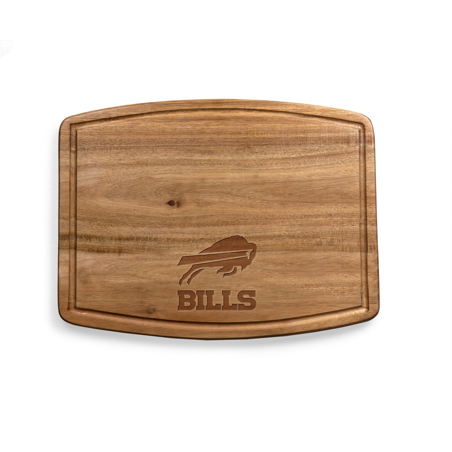Buffalo Bills - Ovale Acacia Cutting Board