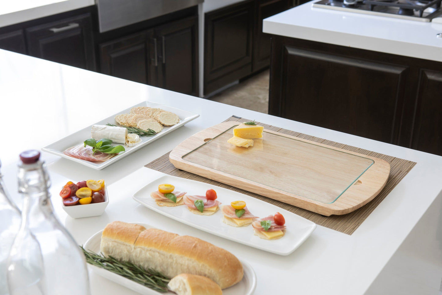 New York Mets - Billboard Glass Top Serving Tray
