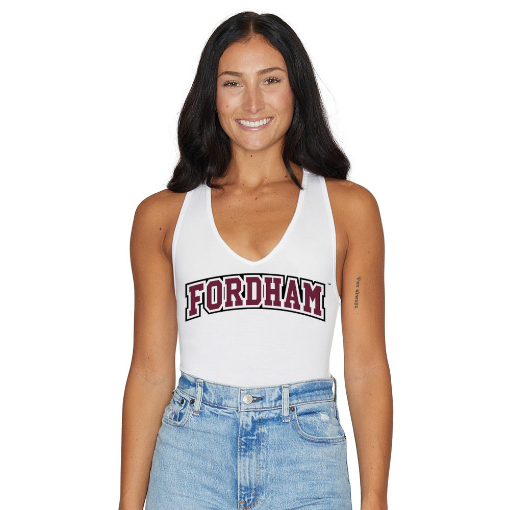 Fordham White Bodysuit