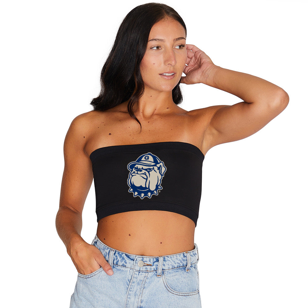 Georgetown Hoyas Black Bandeau Top