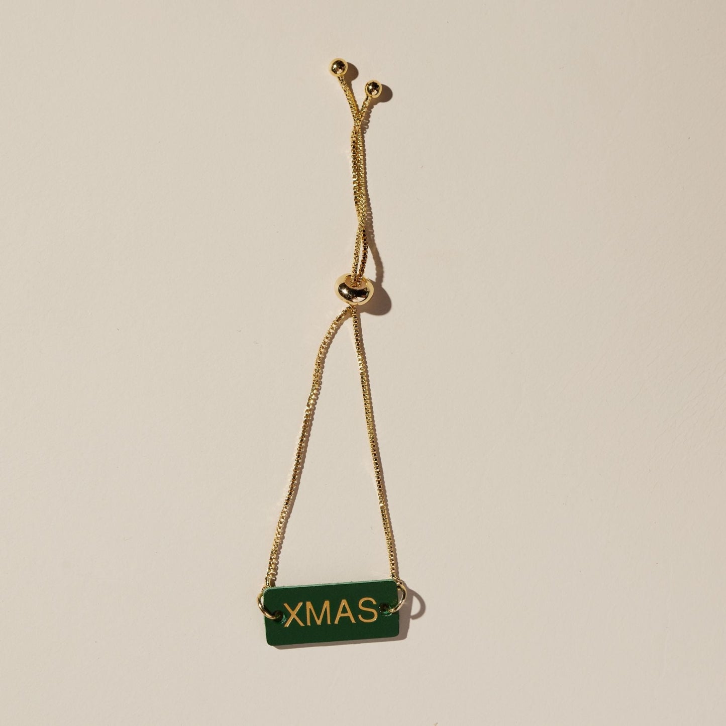 Gold Custom ID Bolo Bracelet
