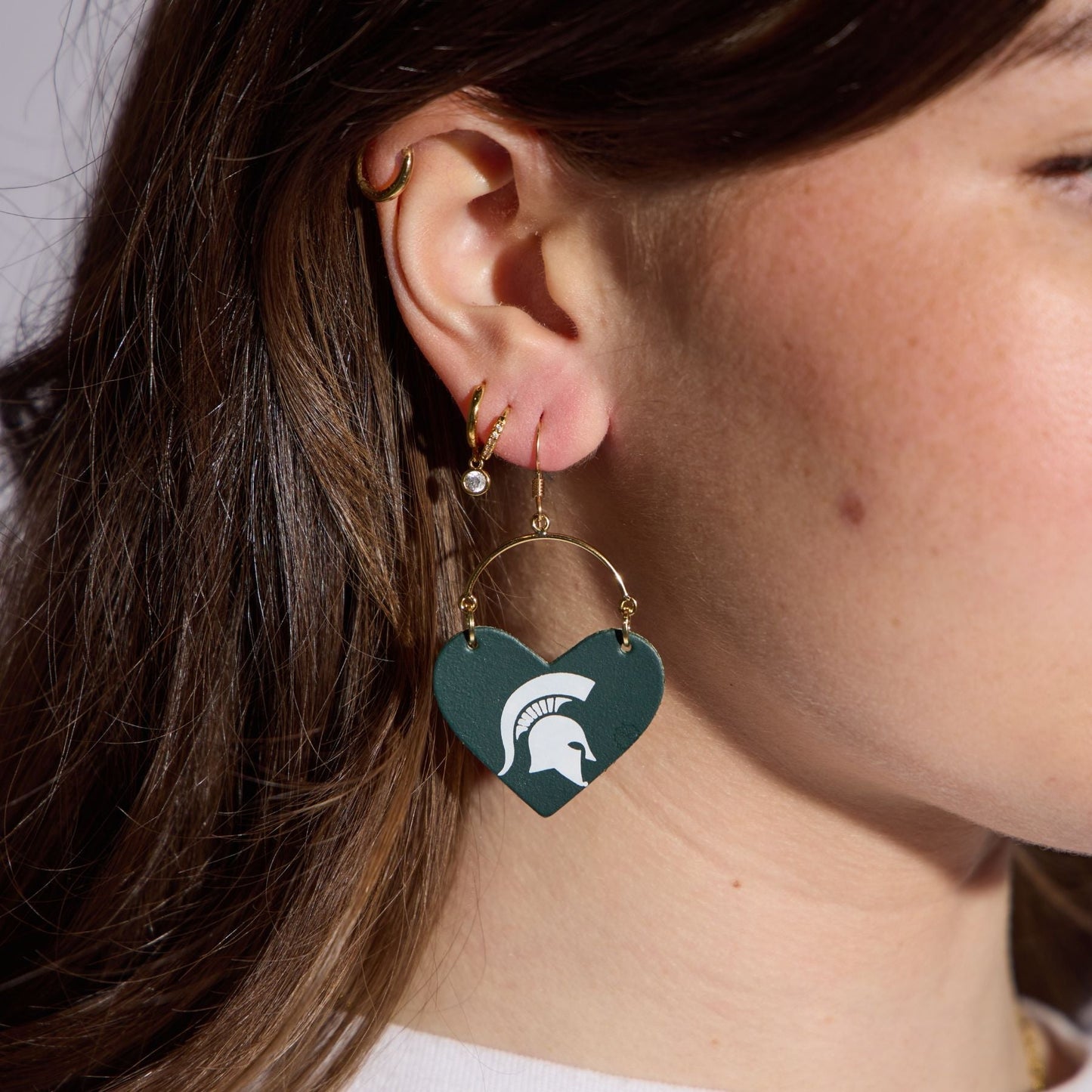Green Michigan State University Spartan Lover