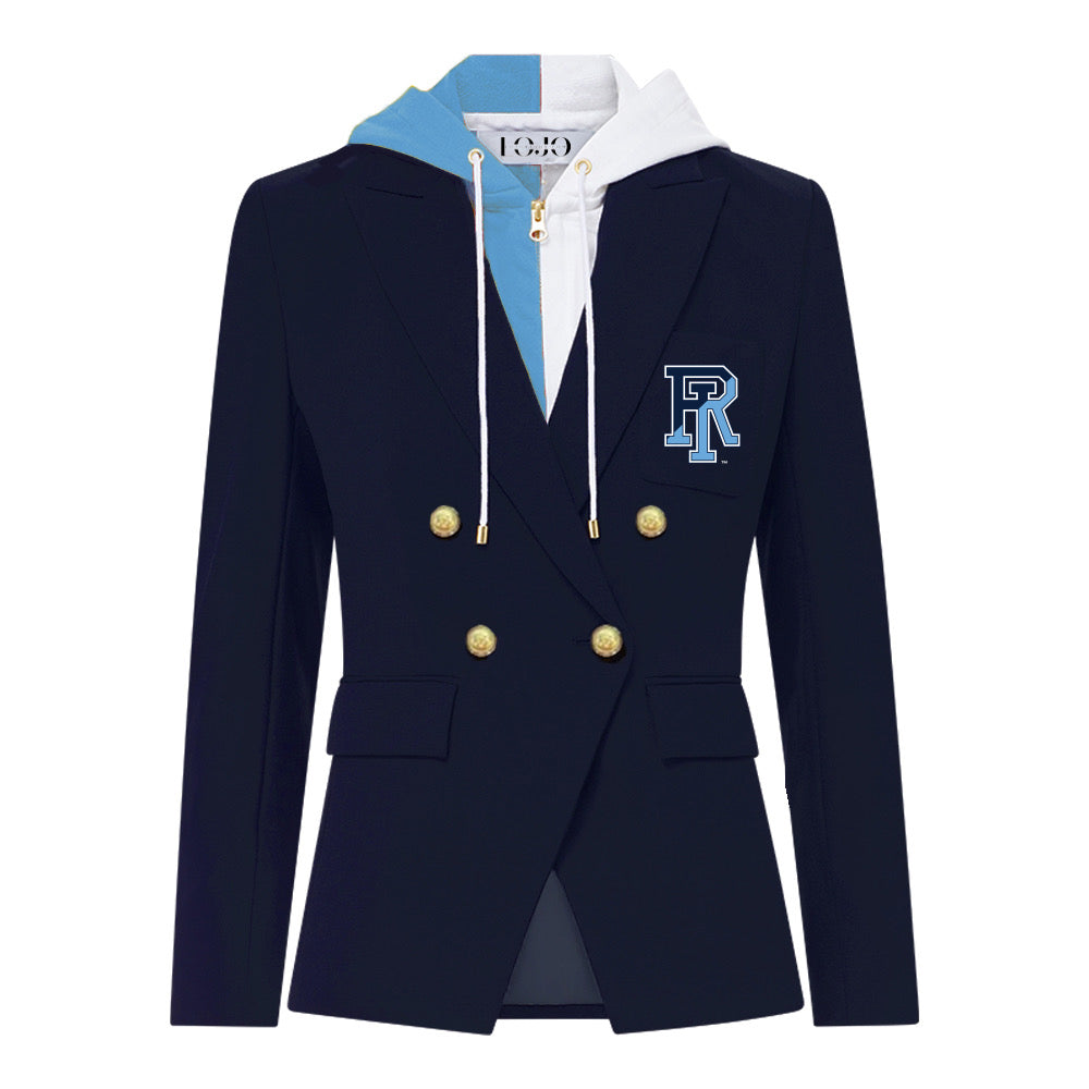 Rhode Island Rams Hooded Blazer Jacket