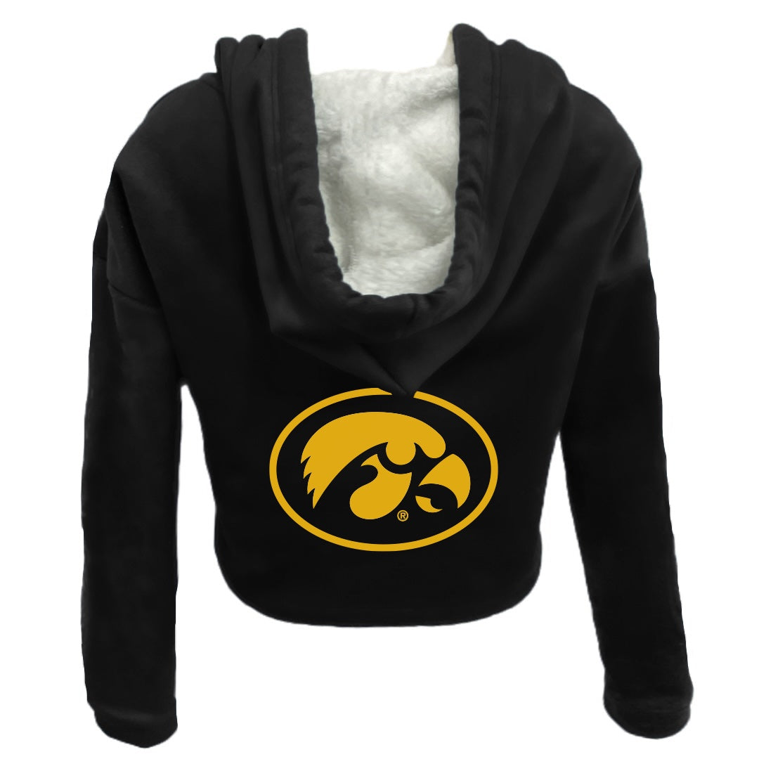 Iowa Hawkeyes Varsity Furry Hoodie