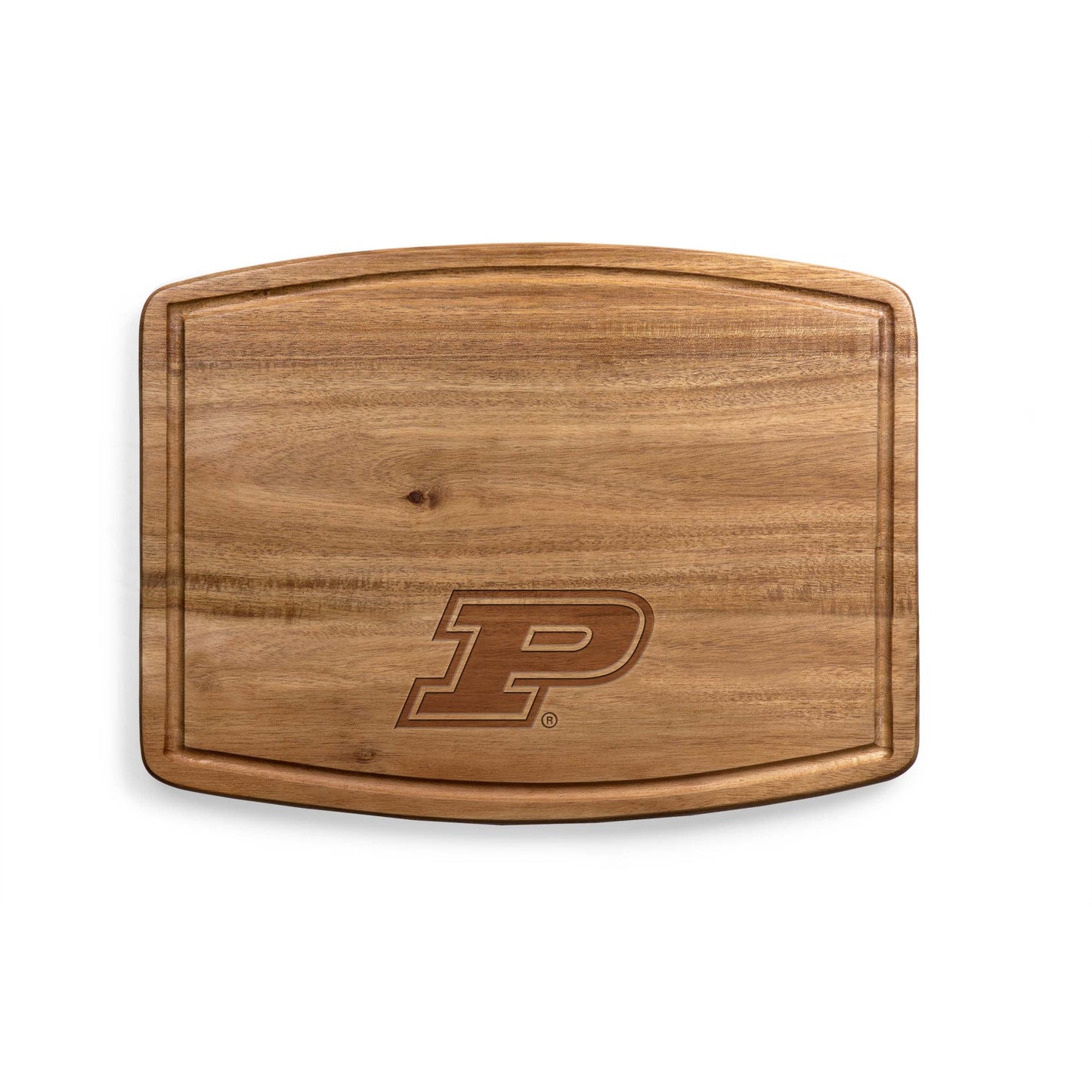 Purdue Boilermakers - Ovale Acacia Cutting Board