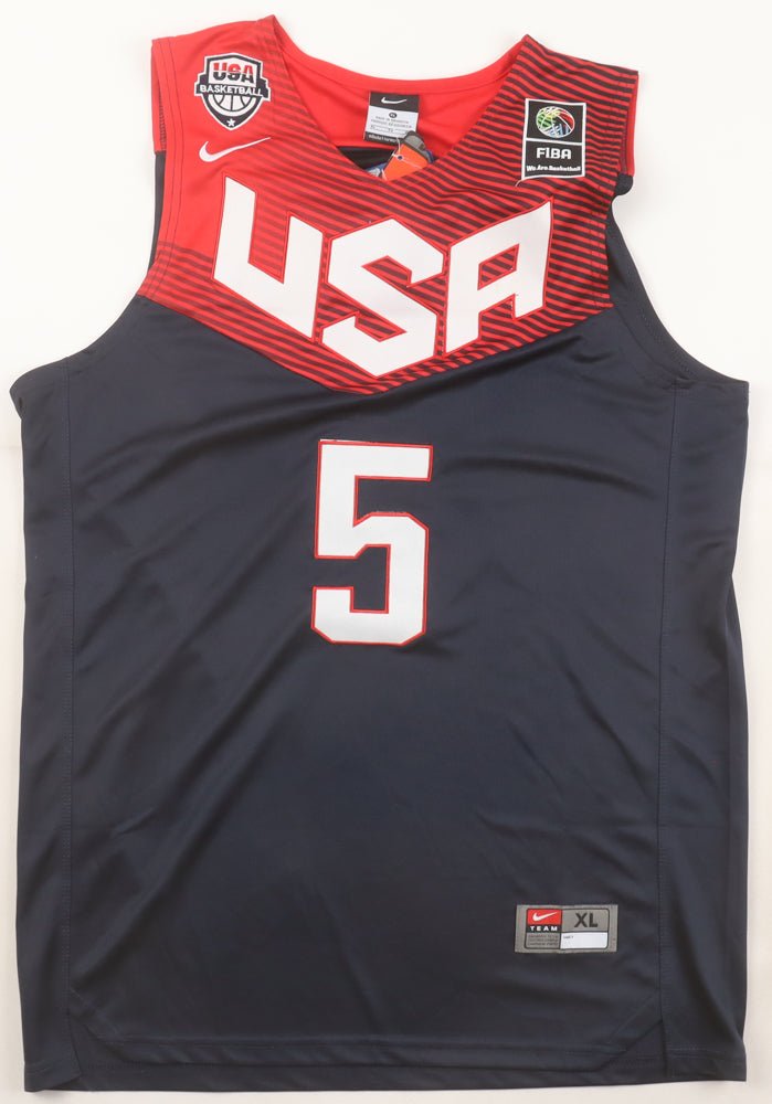 Klay Thompson Signed Team USA Nike Authentic Jersey (PSA)