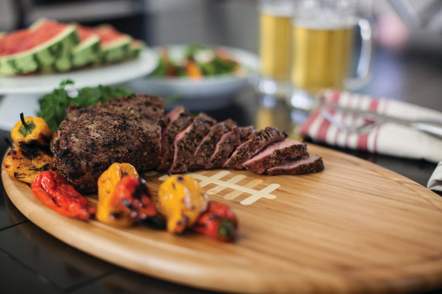 San Francisco 49ers - Kickoff Football Cutting Board & Serving Tray