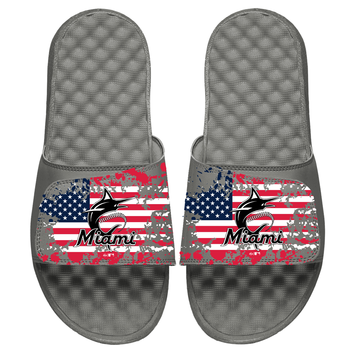 Miami Marins American Flag Slides