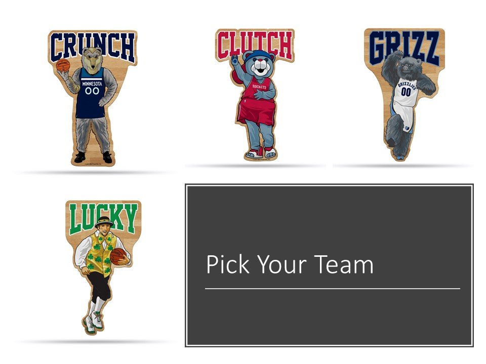 NBA Portland Trail Blazers NBA Mascot Shape Cut Pennant, Team color, Item footprint: 18" x 18"