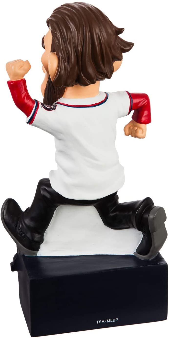 Washington Nationals Abraham Lincoln 12" Mascot Logo Statue Outdoor Garden Baseball