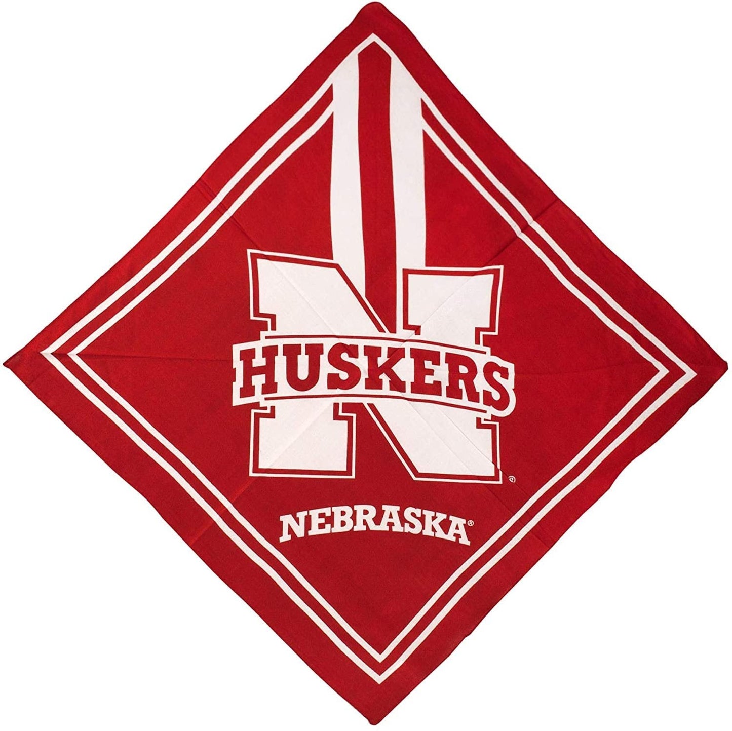 Littlearth NCAA Nebraska Cornhuskers Team Fan Flag , 3.5" x .5" x 6", Team Color