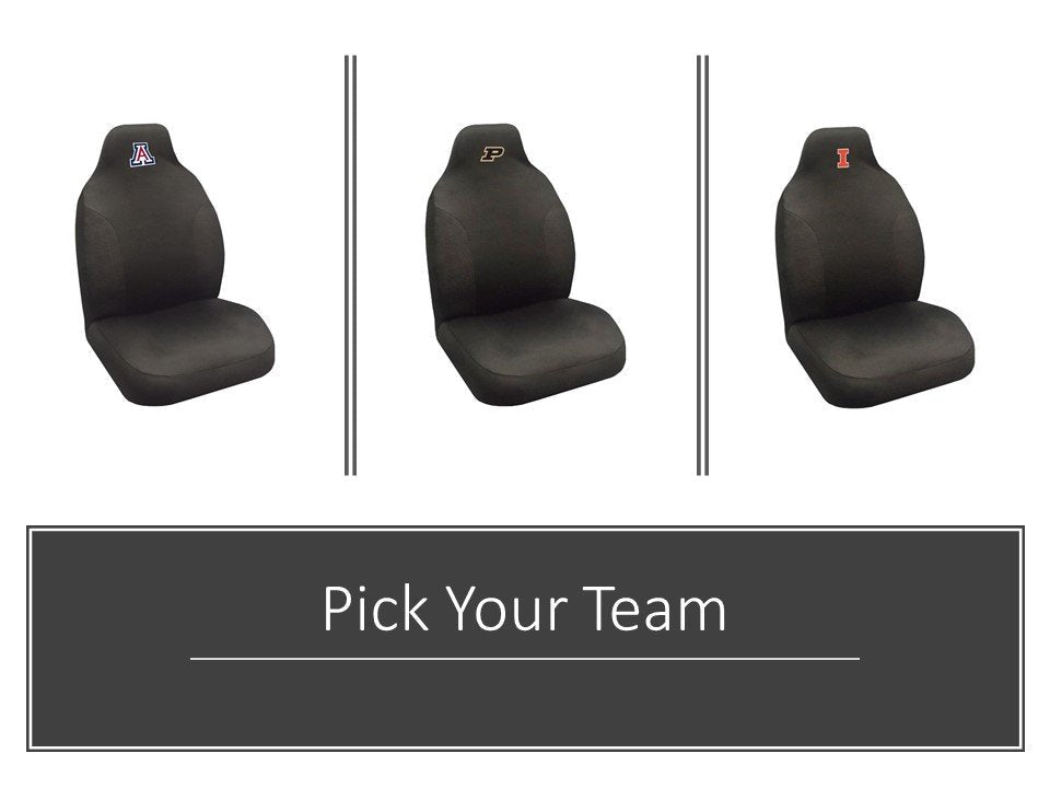 Purdue Boilermakers Bucket Auto Seat Cover 48x20 Inch Elastic