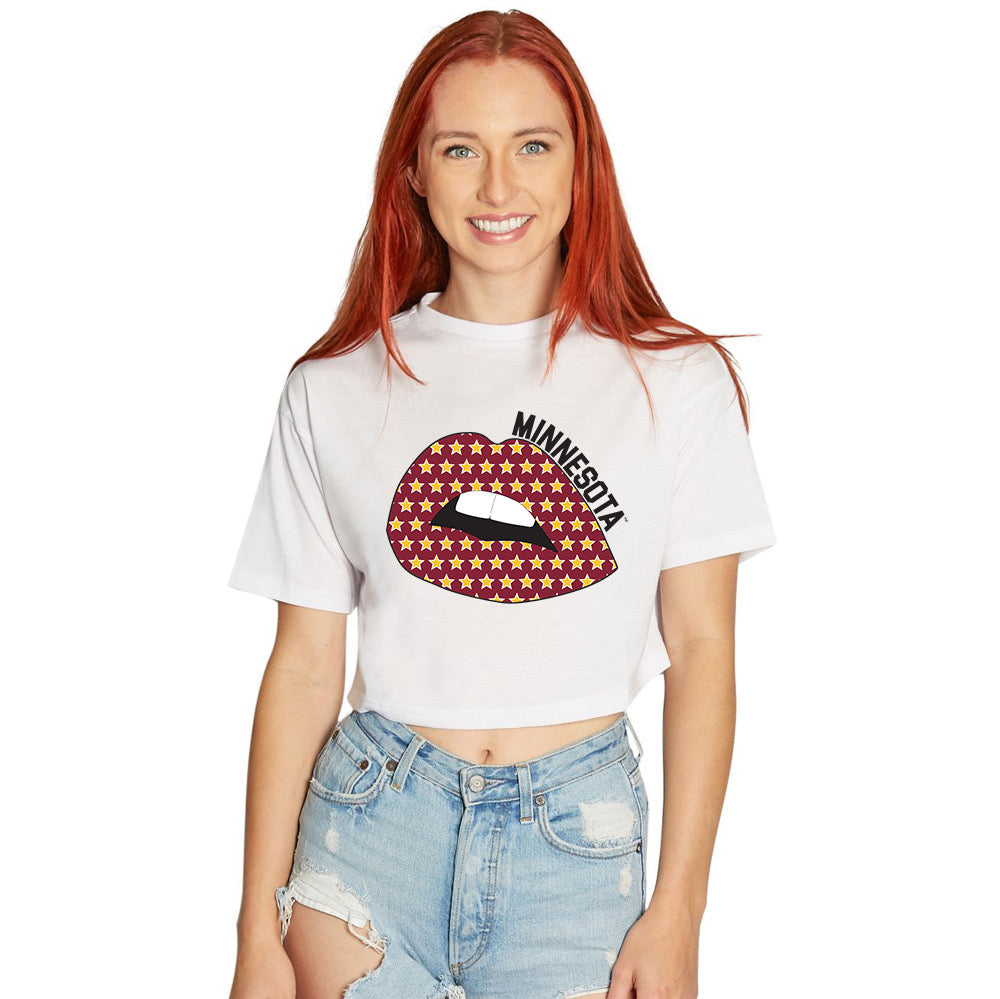 Minnesota Starry Lips Tee