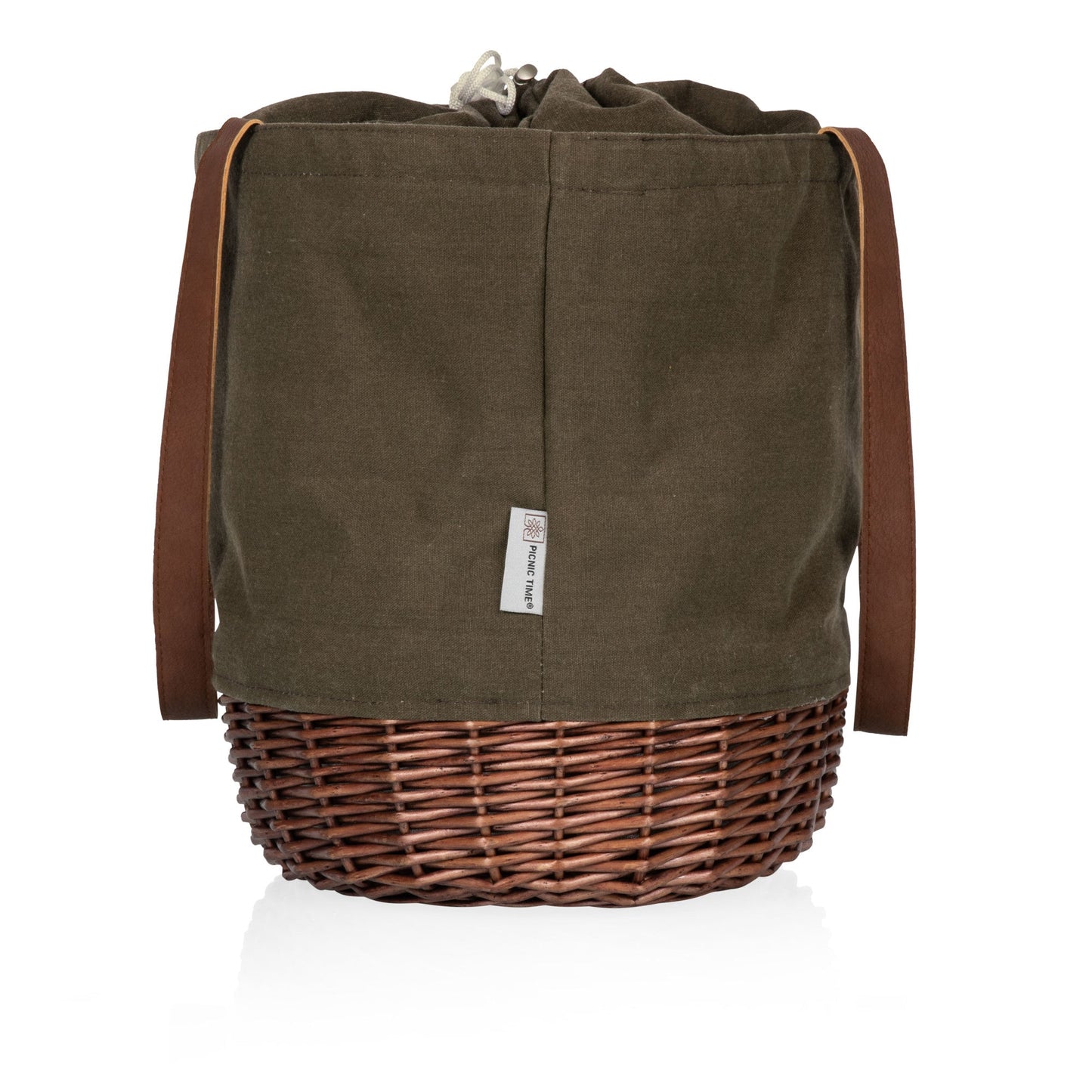 Cleveland Guardians - Coronado Canvas and Willow Basket Tote