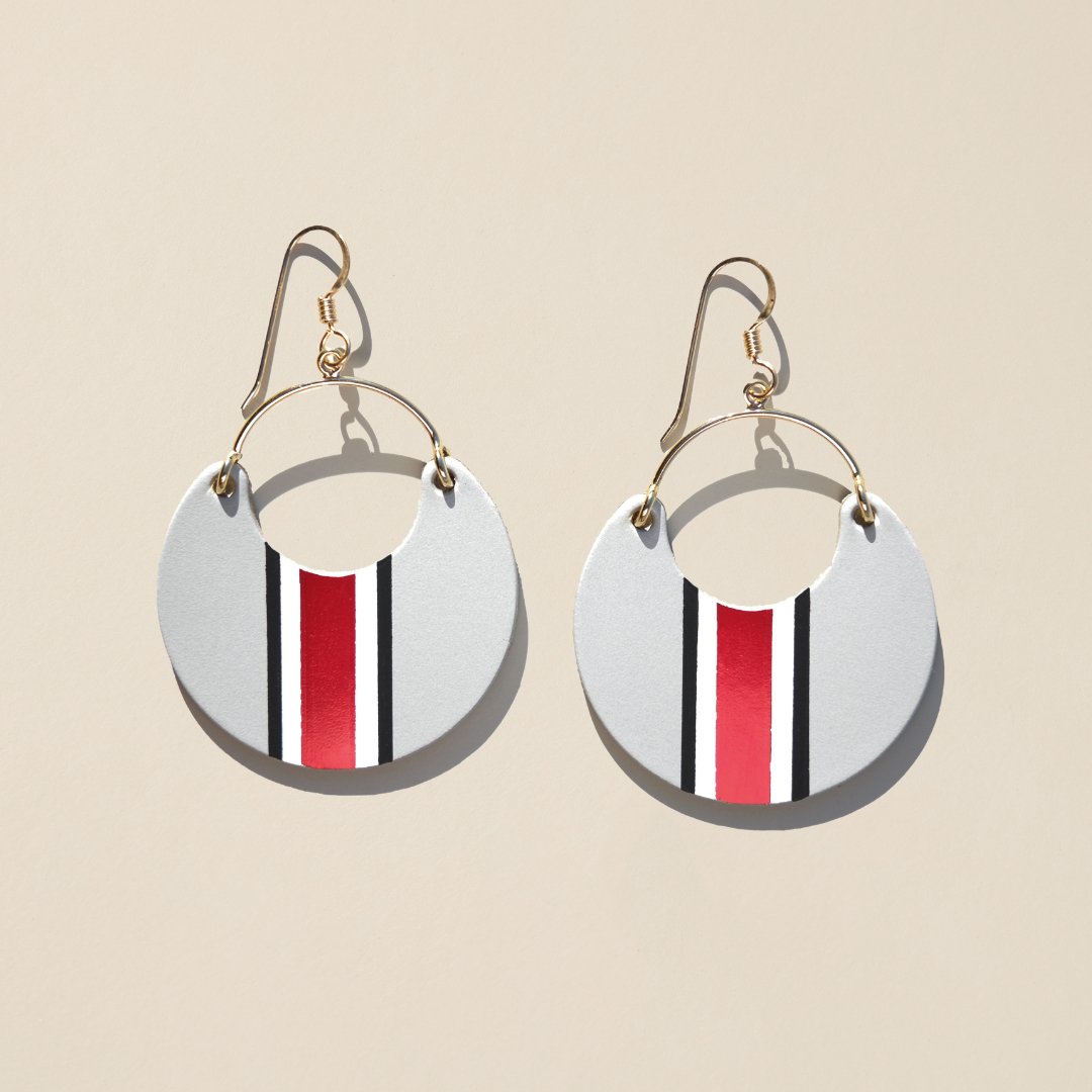 Ohio State University Helmet Stripe Ninas