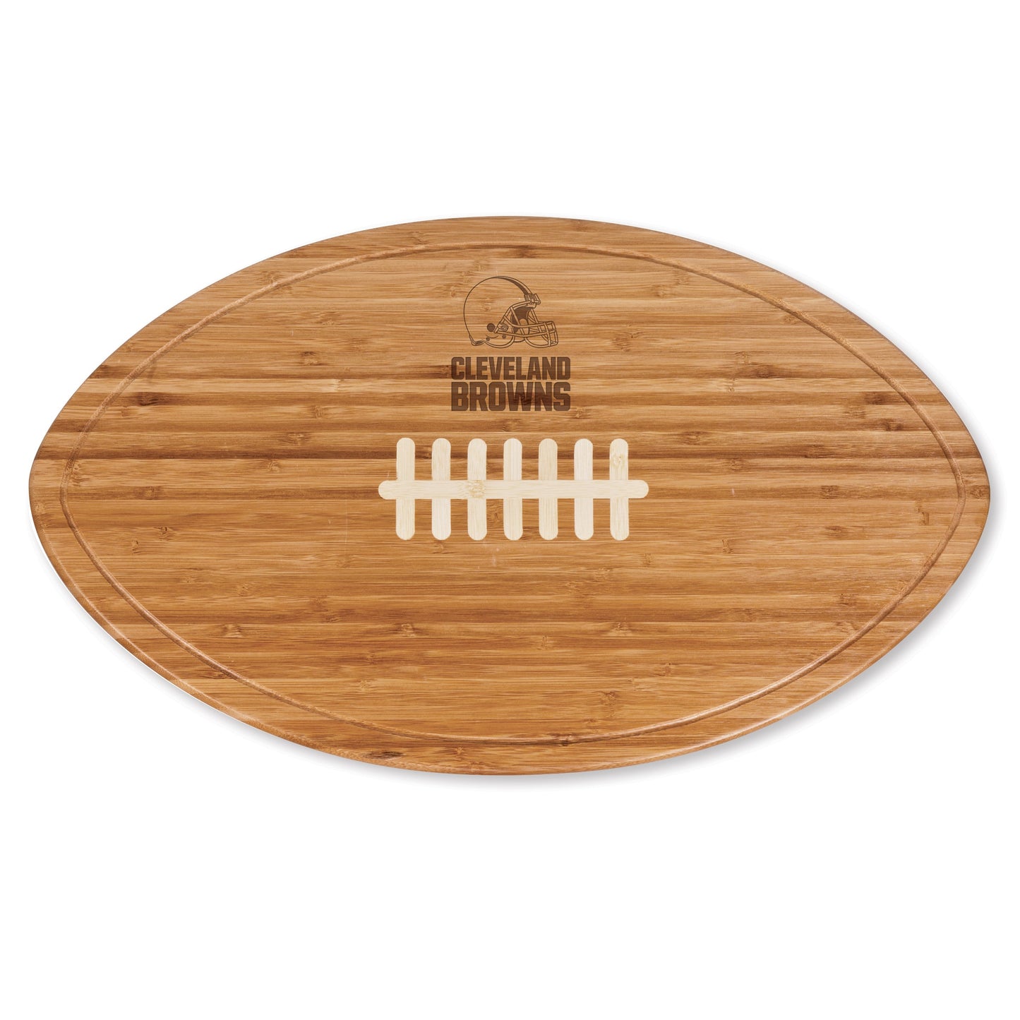 Cleveland Browns - Kickoff Football Cutting Board & Serving Tray