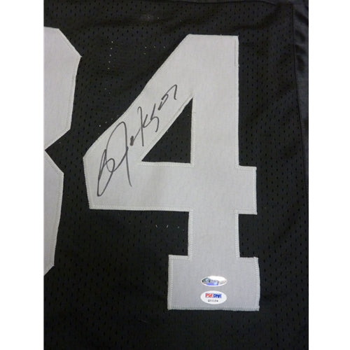 Bo Jackson Autographed Oakland Raiders (Black #34) Custom Jersey