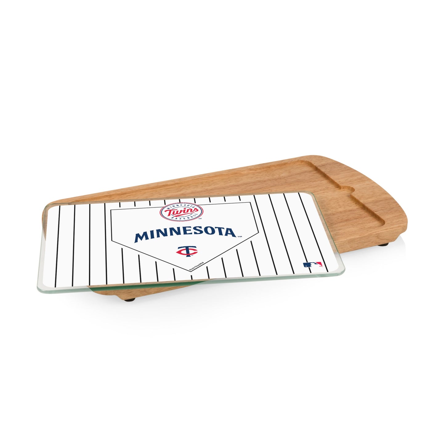 Minnesota Twins - Billboard Glass Top Serving Tray