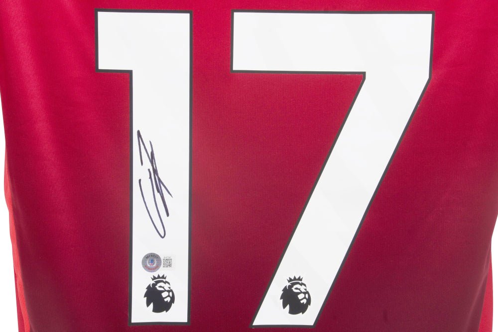 Alejandro Garnacho Signed Manchester United Jersey (Beckett)