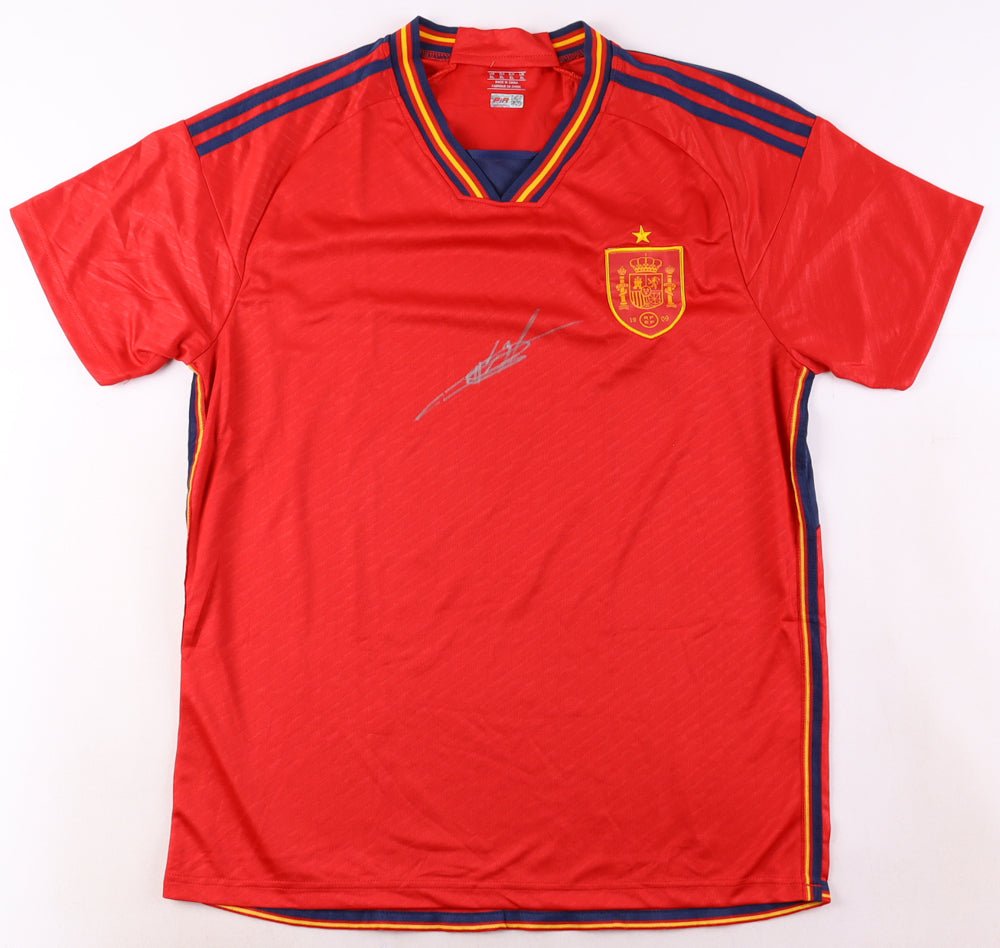 Ansu Fati Signed Barcelona Jersey (PIA) Spain National Football Team