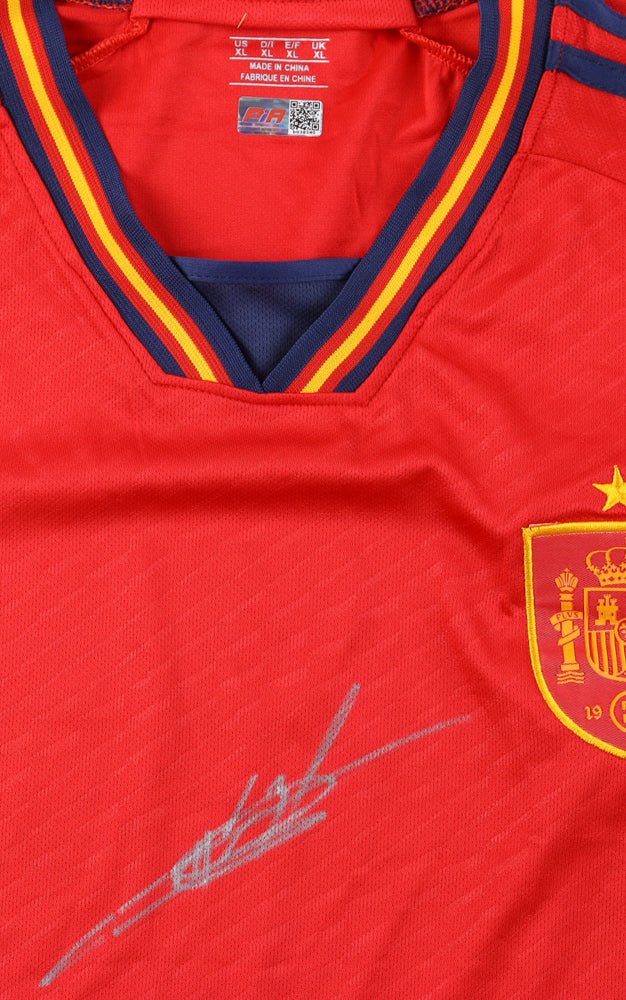 Ansu Fati Signed Barcelona Jersey (PIA) Spain National Football Team